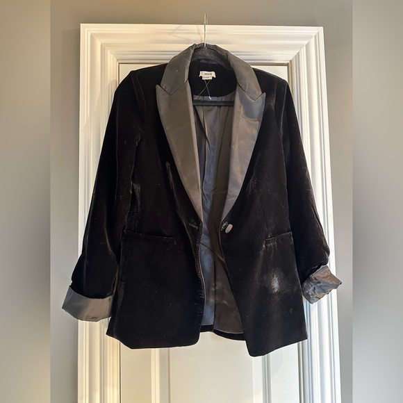 Jason Wu Silk & Velvet Blazer - Picture 2 of 5